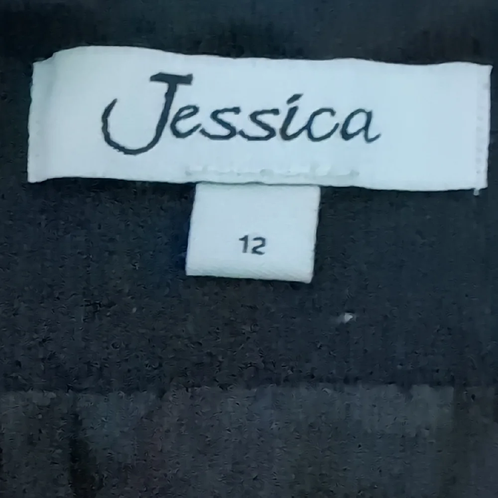 Jessica Black A-Line Skirt with Floral Embroidery - Picture 2 of 11